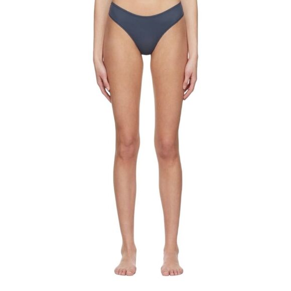 Skims NWT Plus Size Fits Everybody Soft Jersey Dipped Thong In Deep Royal sz 4X - Picture 1 of 9